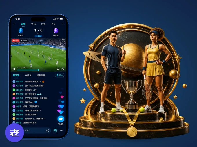 下载老哥网 APP，随时随地看比赛